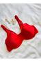 Economical No Padding Gather Cotton Bra - 3