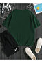 Lazzzy Printed Cotton Unisex Green Forest T-Shirt-Black Shorts Set - 2