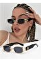 Cp165 Black Elegant Stylish Sunglasses with Pirses..