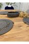 Wicker Jute Presentation Plate Mat Supla American Serving Tray and Basket 5 Pieces - 3
