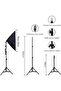 Photography Soft Box Lighting Kit with 135W White Light Bulbs, Softbox and Carry Bag for Portrait - 6