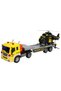 Camion cu platformă și elicopter - 2