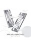 K617 Fizz 60% Wired RGB Gaming Keyboard, 61 Keys Compact Mechanical Keyboard w/White and Gr - 6