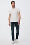 Men's Slim Fit Straight Denim Trousers - 241 Lcm 121025   Jagger Ferb Brown to
