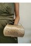 Women's Evening Dress Stone Gold Gold Shiny Chain Wedding Night Party Bag - 4