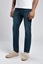 Rico High Waist Regular Fit Straight Leg Green Men's Jeans - 3