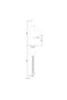 Milano Nolo Basin Mixer Chrome With Pop Up Waste|Brass Body Basin Mixer|Single Tap Wash Basin Mixer - 2