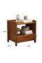 Home Modern Simple Bedside Table with Drawer Storage Cabinet 42*30*40CM - 6