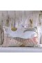 Gleam Oasis Print Velvet Cushion Cover with Foil-Multicolor-30x50 cm