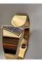 Steel Clamp Stone Model Gold Stainless Water Resistant - 4