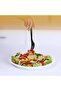 7-Inch Plastic Plates | Small Round Plates for Snacks, Salads, and Desserts | Food-Grade, Lightweigh - 9