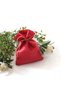 10Pcs Ottoman Silk Red Pouches, 10X15 cm (Henna, Promise, Engagement Gift Pouches) - 2