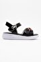 Children's Beaded Sandals Black - 2