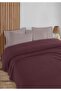 Adaline Dark Claret Red Double Pique Set 200 X 230 cm - 2