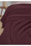 Adaline Dark Claret Red Double Pique Set 200 X 230 cm - 3