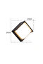 Ct-7074 Dominik 15W Ip54 Waterproof Outdoor Led Sconce Surface Mounted Wall Light Daylight 3200 - 6