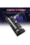 black CUVAVE CUBE BABY Multifunctional Electric Guitar Combined Effect Pedal with Wireless Music Pla - 4