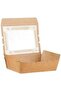 Eco-Friendly Kraft Paper Lunch Boxes – Disposable, Leak-Resistant Take-Out Containers with Secure - 8