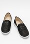 Women's Laser Patterned Casual Women's Sports Shoes Black - 6