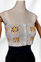 - Star 7202 0063 Hand Knitted Summer White Women's Bustier / Crop Blouse - 36/38/40 - Yellow - 3