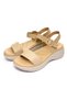 Sandale dama W037011, Bej - 2