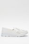 Women's Laser Patterned Casual Women's Sports Shoes White