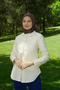 وشاح بنمط الباتيك الريفي - بني - 3
