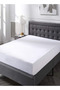 RAHALIFE Waterproof Mattress Protector Twin 120x200x30 cm – Soft White Terry Cotton – Leakproof
