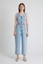 Buzkar Buttoned Jumpsuit with Front Tie Detail 1958 - 2