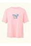 Unisex Men/Women Whale Custom Printed Oversize Cotton T-Shirt - 3