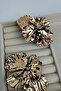 Geometric Shaped Purple Light Flower Earrings (8cm) - 4
