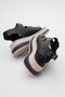 Women's Buckle Sandals Black - 4