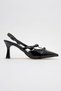 Women's High Heel Shoes Black Patent Leather - 2