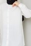 Women's Robe with Button Detail on the Back, No Show Lilium Shirt - 6