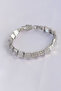 Vip Series Brass Zircon Stone Silver Color Geometric Bracelet - Tj-Bb6059