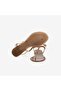 Women's Pvc Sole Ankle Strap Stoned Earth Flip Flop Sandals M1 - 5