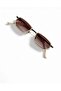 Cp166 Gcc Nude Brown Elegant Stylish Unisex Sunglasses. - 3