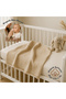 Ecru Muslin Tasseled 4 Layer Muslin 110X110Cm
