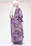 57301 Large Size Different Fabric Combination Triple Set - Lilac - 6