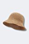 Hand Knitted Straw Premium Bucket Hat - 2