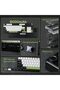 X AULA F99 PRO Wireless Gaming Keyboard, Hot Swappable, 2.4GHz/Type-C/BT5.0 Custom Mechanic - 4