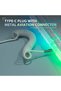 Mix 1.8m Coiled Type-C to USB A TPU Mechanical Keyboard Space Cable with Detachable Aviator - 4