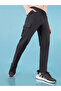 Solid Cargo Pants with Drawstring - 3