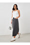 Strappy Buttoned Asymmetric Hem Waistcoat - 2