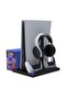 حامل عمودي لجهاز PS5 - قاعدة ثابتة مع دعم التبريد وتصميم موفر للمساحة - 4