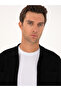 Black Regular Fit Zippered Knitwear Cardigan 50299420-Vr046 - 2