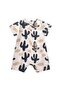 Patterned Jumpsuit 0-4 Years Off White