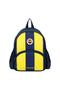 3 Compartment Stick Arma Printed Faux Leather School Bag + Pen Holder - 2