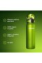 City Bottle 500ml Green | Travel Water Bottle with Activated Carbon Filter | Filters Chlori - 4