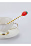 4-Piece Stainless Steel Dessert Fork And Spoon Set Gold - 3